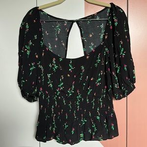 AFRM Puff Sleeve Top